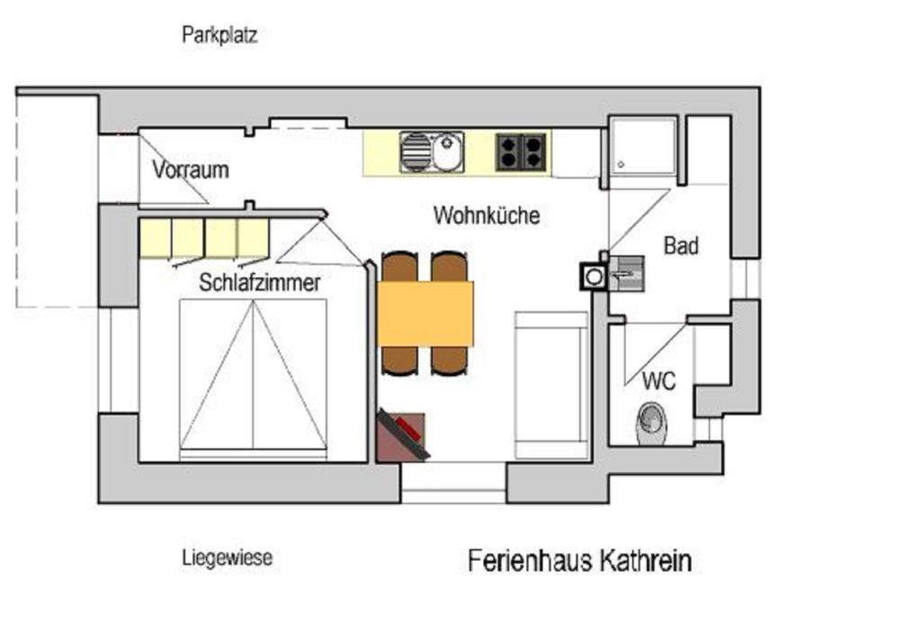 Ferienhaeuschen Kathrein Villa Ehenbichl Bilik gambar